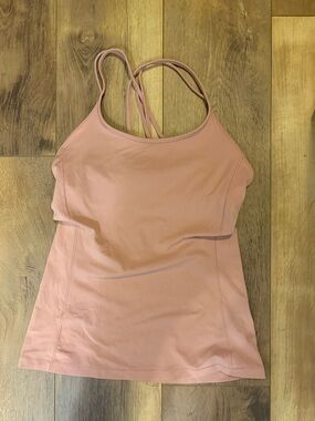 Lululemon Women's Pink Strappy Tank Top